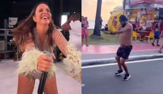 Inimigo da Timidez homenageia Ivete Sangalo e postagem viraliza