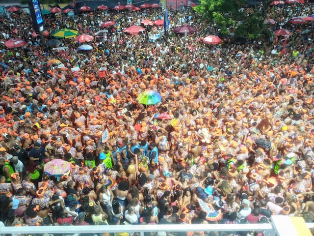 Ê chuá chuá: chuva no Campo Grande não faz 'As Muquiranas' parar