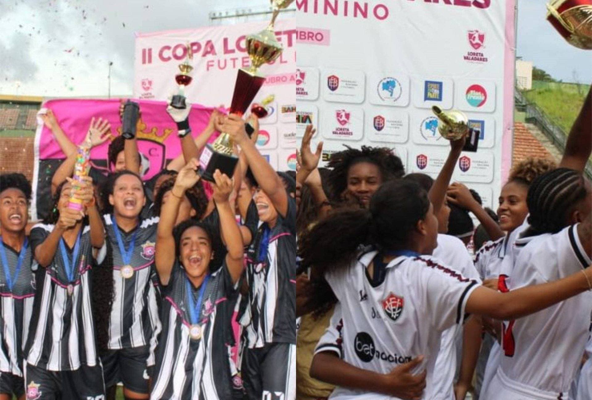 Vitória sub-17 e Revelação de Santo Amaro faturam a II Copa Loreta Valadares