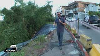 Risco de deslizamento: Moradores de Cajazeiras XI pedem socorro por encosta | ARATU AGORA | TV ARATU