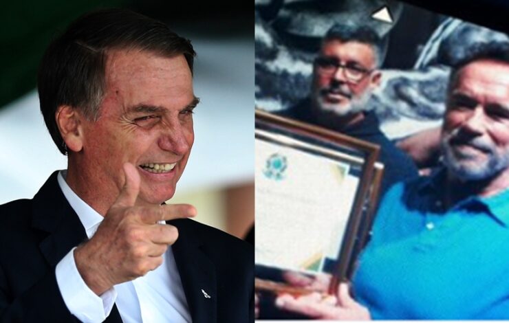 Bolsonaro Manda Certificado De Reconhecimento Para Arnold