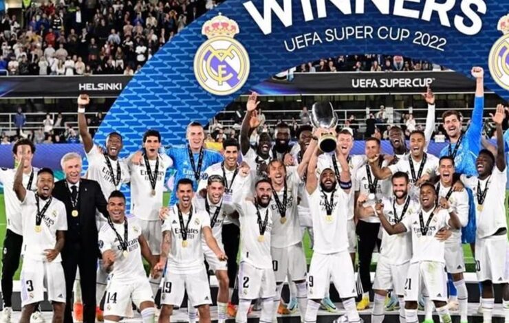 Os maiores campeões da Supercopa da UEFA são da Champions League