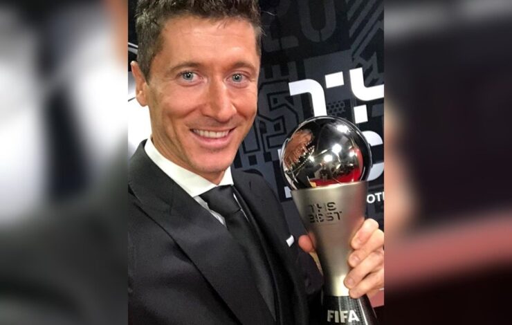 The Best: Lewandowski é eleito o melhor jogador do mundo pela Fifa