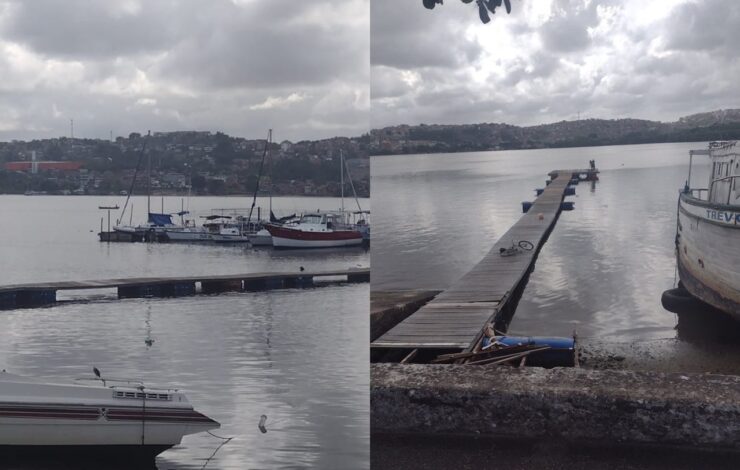 Píeres irregulares e barcos abandonados na Ribeira, em Salvador, são alvo de vereador