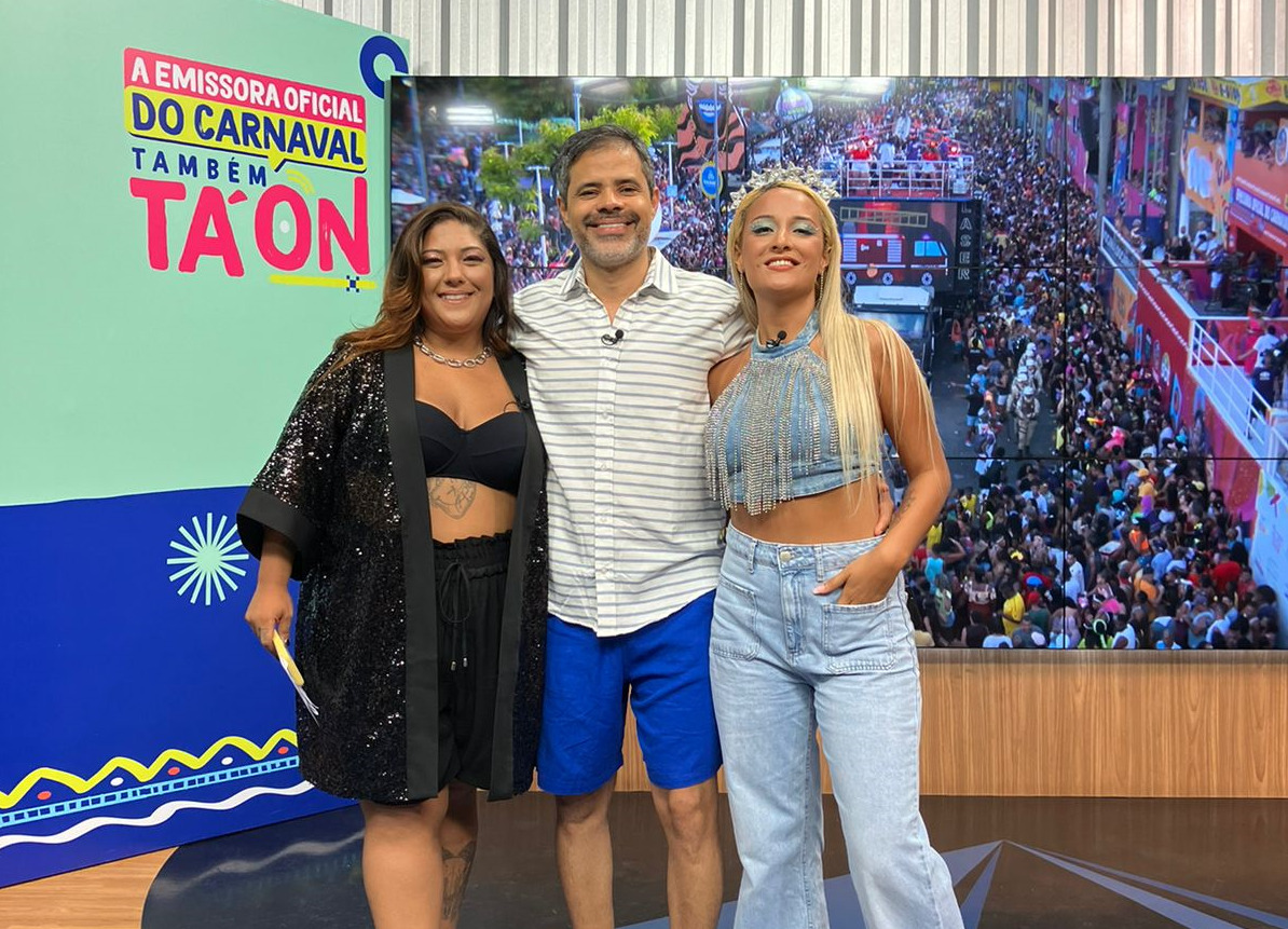 Segundo dia de transmissão do Aratu On Folia tem Pablo Reis, Carla Galrão e  Mell Rodriguez; assista | Aratu On - Notícias da Bahia e dos baianos