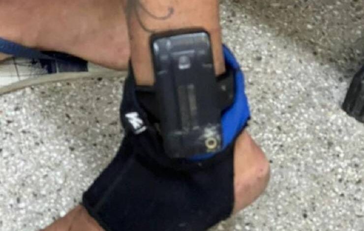 Usando tornozeleira eletrônica, agressor de mulher é preso com carro roubado em Salvador