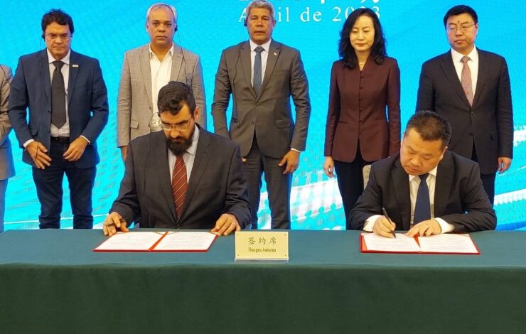 Na China, empresas baianas assinam protocolo de coopera&ccedil;&atilde;o com ind&uacute;stria de alimentos