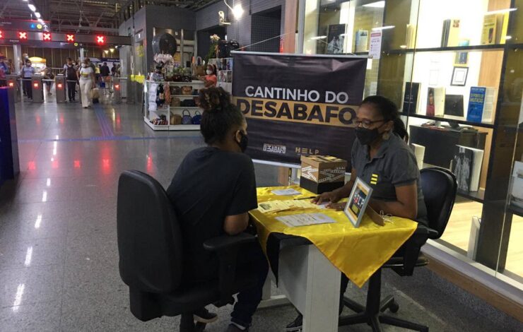 Setembro Amarelo: metrô da Bahia e HELP promovem ação de cuidado e valorização da vida