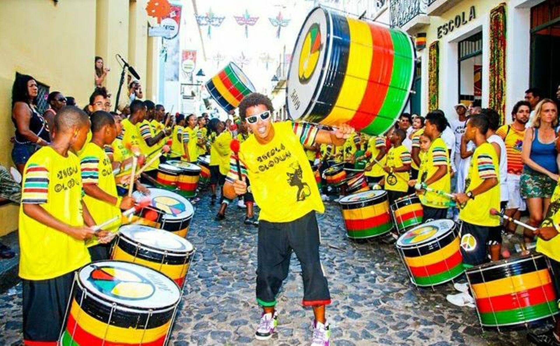 Oficina de Dança Afro colégio Benonivio 